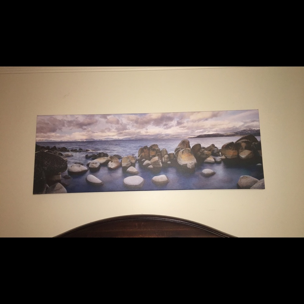 Beach and Rocks Portrait